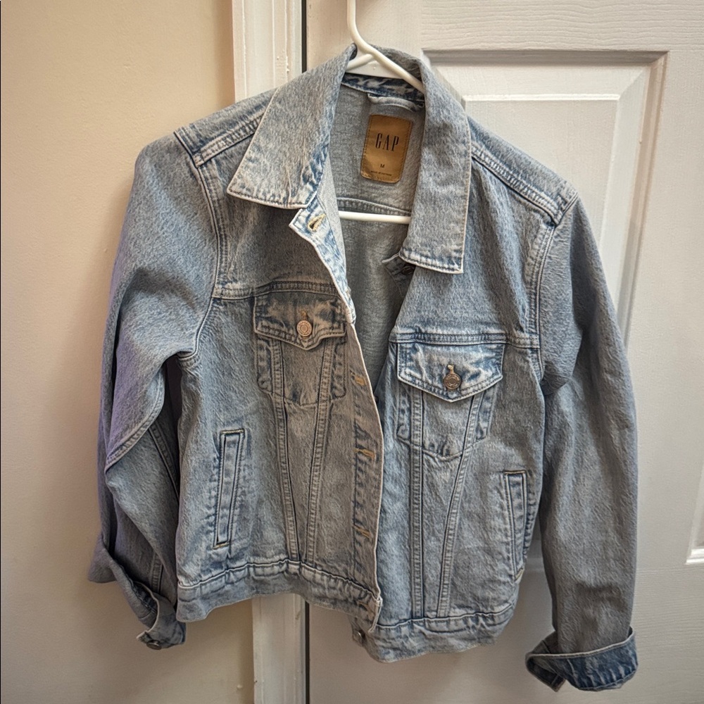 GAP Classic Light Blue Denim Jacket, M NWT